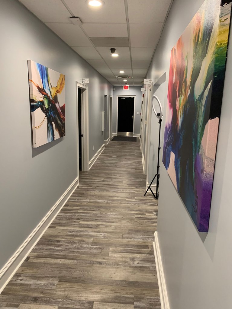 Jackson office hallway