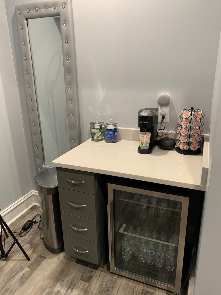 Jackson office refreshment area